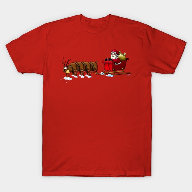 Just Santa Problems T-Shirt by cjboco